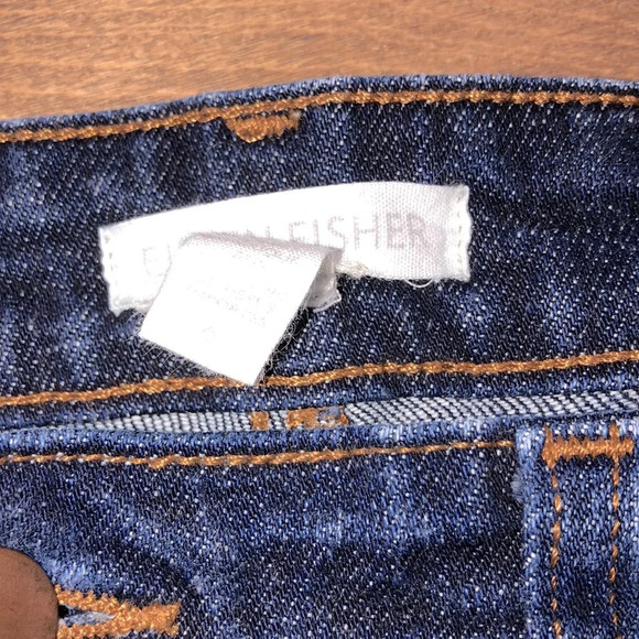 Eileen Fisher size 6 designer blue jeans - Picture 4 of 7
